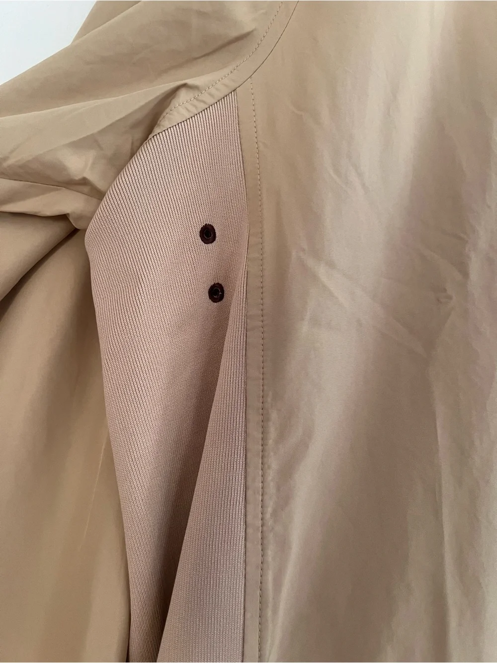 Vintage Nike Air Jordan Tan Windbreaker Jacket 2005 20th Anniversary Large Men